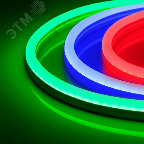 Неон гибкий ARL-NEON-2617-SIDE 24V RGB ARL, 8 Вт/м, IP65
