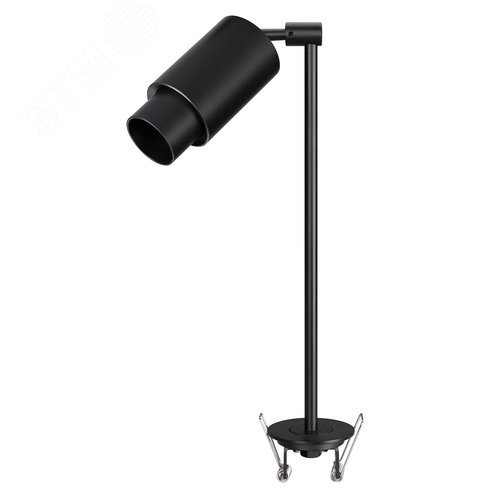 Светильник ART-NEMO-BUILT-ZOOM-L205-R38-5W Warm3000 BK 10-55 deg 24V IP20 металл 5 лет