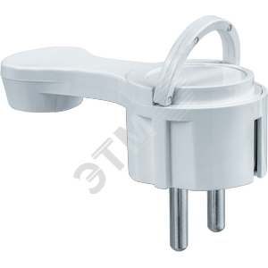 Вилка Navigator плоская с/з белая 61 365 NCA-PL06-16A-E-WH