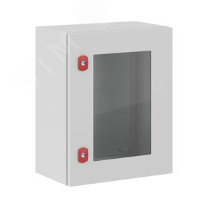 Щит с монтажной панелью ЩМП 500x400x250мм  серия ST c прозрачной дверью