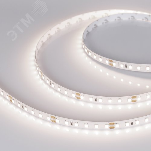 Лента светодиодная 9,6 Вт/м 24В IP20 4000K 120LED/м RT-A120-8mm CRI98 SMD 2835 5 м