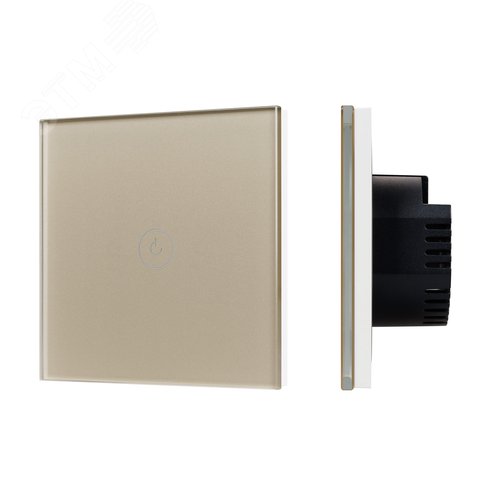 Выключатель сенсорный SWT-OMALI-S01-ZB-GD 250V, 10A, Zigbee Стекло