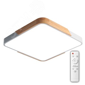 Светильник светодиодный потолочный SCANDIC ДБО-72W 3000-6500К 5760Лм белый IP20