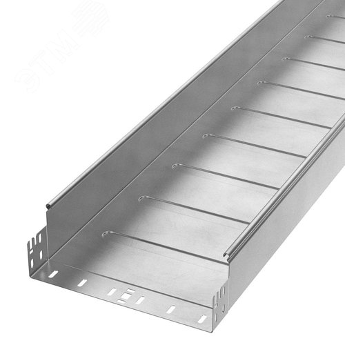 Лоток неперфорированный Профи INOX (AISI 304) 300х100x3000 (1,0 мм) (6 м/уп)
