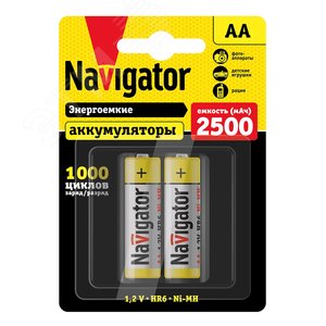 Аккумулятор NHR-2500-HR6-BP2