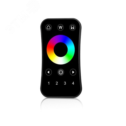 Пульт INTELLIGENT ARLIGHT SMART-801-52-4G-1SC-RGBW Black 3V, 2.4G, IP20, пластик, 5 лет
