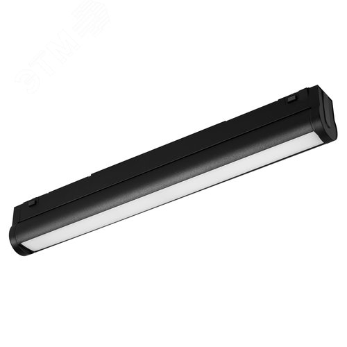 Светильник MAG-VIBE-FLAT-TURN-L305-12W Day4000 (BK, 110 deg, 48V, TUYA Zigbee) (IP20 Металл, 5 лет)