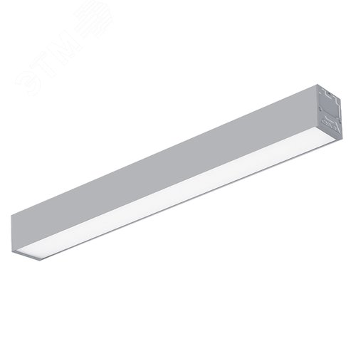 Светильник светодиодный аварийный CSVT FLORA-100-A 50 1540х100x90CRI80 3000 opal-sand IP40 серый подвесной/накладной с БАП на 3 часа LUXDATOR CON