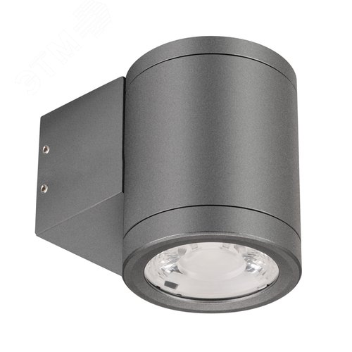 Светильник LGD-RAY-WALL-R65-9W Warm3000 (GR, 23 deg, 230V) (ARL, IP65 Металл, 3 года)