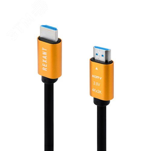 Кабель HDMI - HDMI 2.0, 3м., GOLD