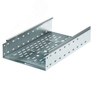 Лоток перфорированный 500х80 L=2000мм цинк-ламельный
