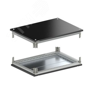 Комплект, крыша и основание, для шкафов CQE N, 300X800 мм