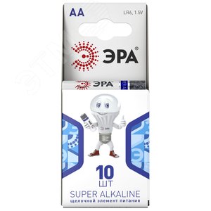 Батарейка LR6-10BL компактный (100/600х8000)