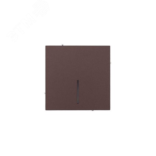 ZIMA Выключатель 1-кл. с подсветкой, 10 А, механизм, шоколад Lezard 704-7388-111QC