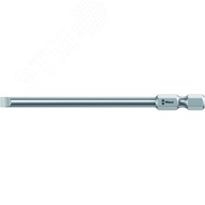 Бита шлицевая 800/4 Z SL вязкая твердость хвостовик 1/4 E 6.3 1X5.5X70 мм