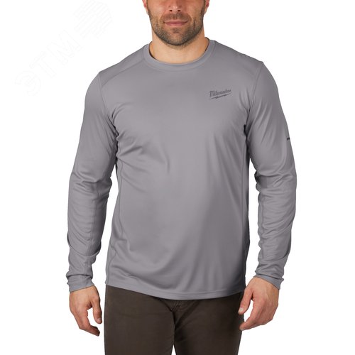 Лонгслив WORKSKIN WWLSG-S, серый