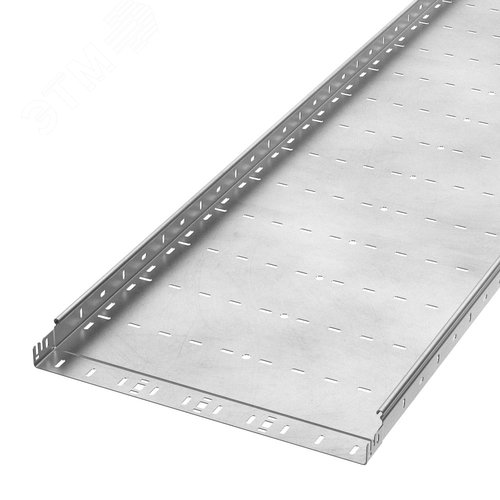 Лоток перфорированный Профи INOX (AISI 304) 500х50x6000 (1,5 мм) (12 м/уп)