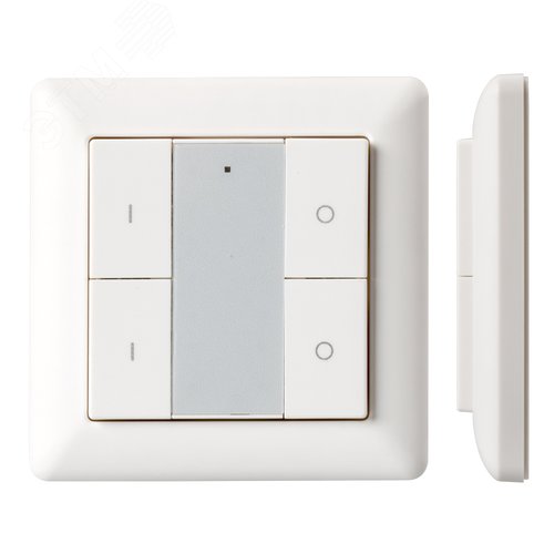 Панель Knob SR-KN9550K4-UP White KNX, DIM ARL