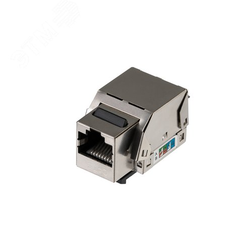 Модуль Keystone Jack RJ-45(8P8C) CAT 5e экранированный FTP, 90 градусов