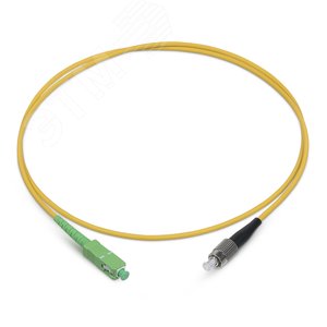 Патч-корд оптический simplex 25м SC/APC-FC/UPC 9/125 sm LSZH