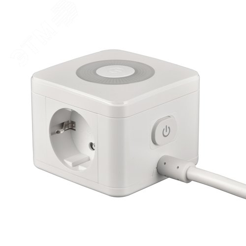 Удлинитель Standard c с заземлением шнур 1,5м 2 гнезда 3 USB 16А белый S-GCD2-1,5SBU WHITE