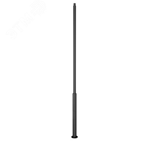Опора освещения фланцевая OXOR-OK2-D108-L3500 BK ARL, сталь