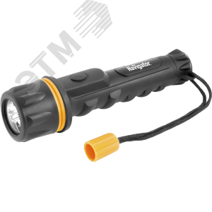 Фонарь светодиодный NPT-R06-2AA 0.5Вт LED 40лм 40м пластик+резина