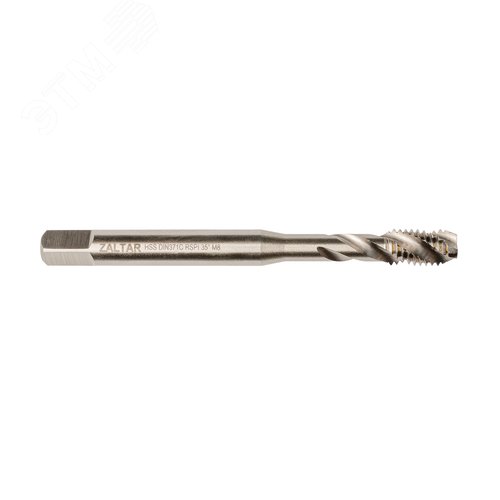Метчик машинный HSS, DIN 371, 35 градусов RSP, M8 x 1,25