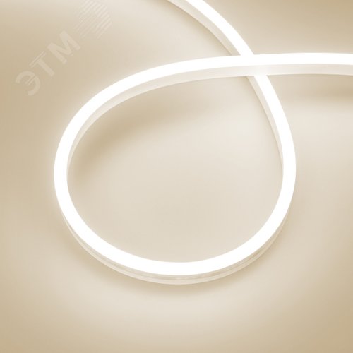 Лента герметичная AURORA-PS-A120-12x6mm 24V Day4000 (10 W/m, IP65, 2835, 5m) (Arlight, Силикон)