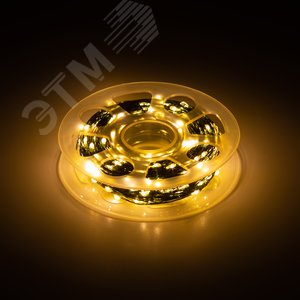 Гирлянда Нить, теплый свет, 50 м, 2000 microLED,  IP44, 220В ENIN-500G