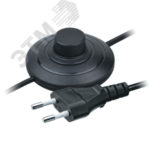 Шнур Navigator 61 601 NPS-FS01-170-2x0.5-BL 1.7м свыкл. черный