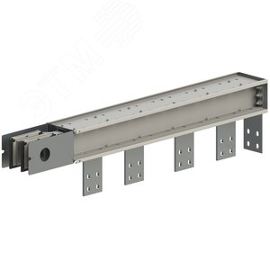Секция магистральная  присоединительная ШМА-5 2000А IP55 AL 3P+N(100%)+PE (корпус)  к трансформатору (подключение горизонтально в сторону) ШМА 5.10.2000.550