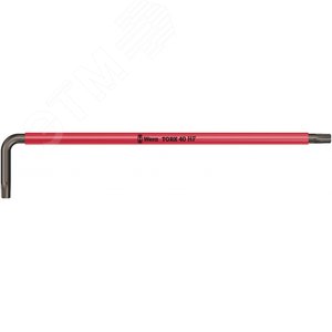 Ключ Г-образный 967 SXL HF TORX Multicolour с функцией фиксации крепежа удлиненный TX 40X224 мм
