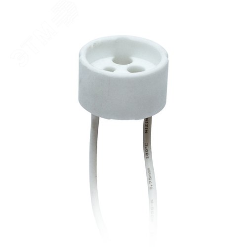 Патрон керамический ULH-GU10-Ceramic-15cm для лампы на цоколе GU10