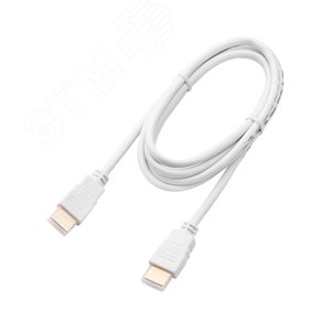 Кабель HDMI - HDMI 1.4, 2 м., белый GOLD