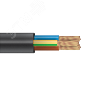 Кабель силовой КГТП-ХЛ 3х1,5 220/380-3 100м  ТРТС