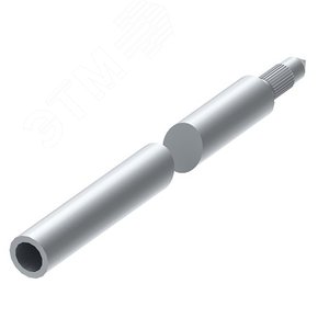 Стержень заземления L-1500 с цапфой D20 quick, для организации заземления токоотводов системы молниезащиты/оборудования, горячеоцинкованная сталь
