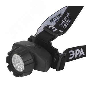 Фонарь налобный светодиодный 3Вт 100Лм IP40 LED 4 режима на батарейках 3xAAA (в комплект не входят) GB-603 черный