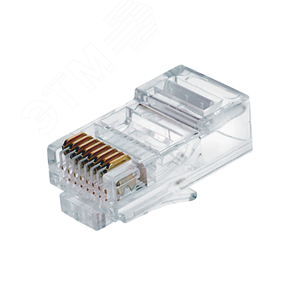 Разъем телекомуникационный RJ-45 (8P8C)