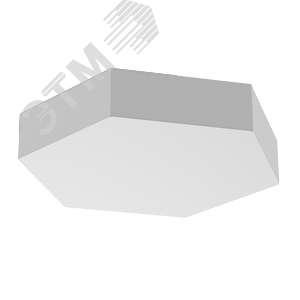 Блок Gexus 520х600 Solid подвесной RAL9003 белый муар