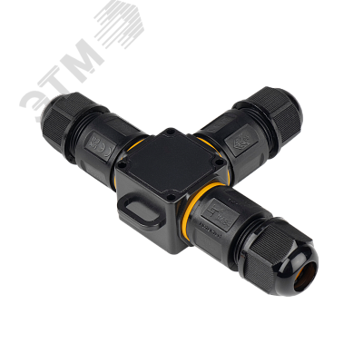 Коннектор кабельный PCC-T3-F 3x2.5 24A IP68