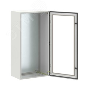 Щит монтажный ЩМП 1200x600x400 мм STE с М/П с прозрачной дверью