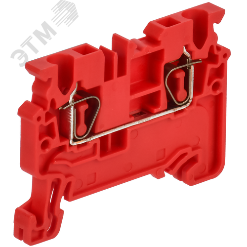 ARMAFIX Клемма пружинная CX2.5 проходн. красная IEK