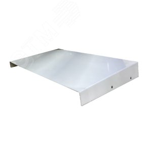 Козырек для защиты шкафа 400x500x250 мм от солнца и атмосферных осадков.