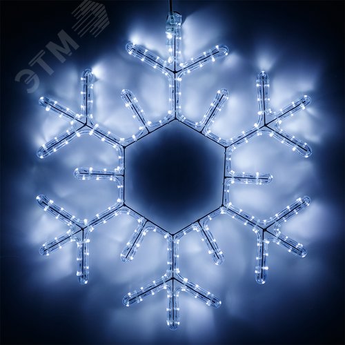 Фигура ARD-SNOWFLAKE-M5-600х600х60LED White 230V, 20W Ardecoled, IP65