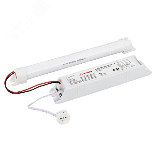 Блок аварийного питания ARL IP20 пластик 2 года ARJ-EMG-6W-3H-NiCd