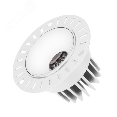Светильник MS-ATLAS-TRIMLESS-R70-12W Day4000 WH 32deg 230V IP20 металл 5 лет