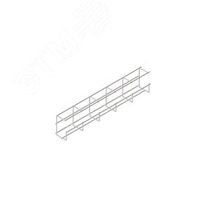Лоток G-образный проволочный 110х65 L3000 мм INOX304