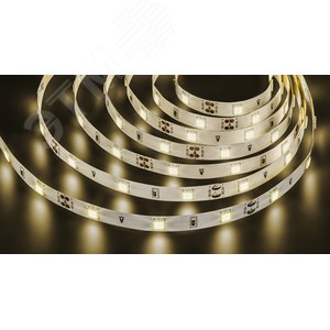 Лента светодиодная 7.2Вт/м 12В 3000К IP20 30LED/м NLS-5050 5м