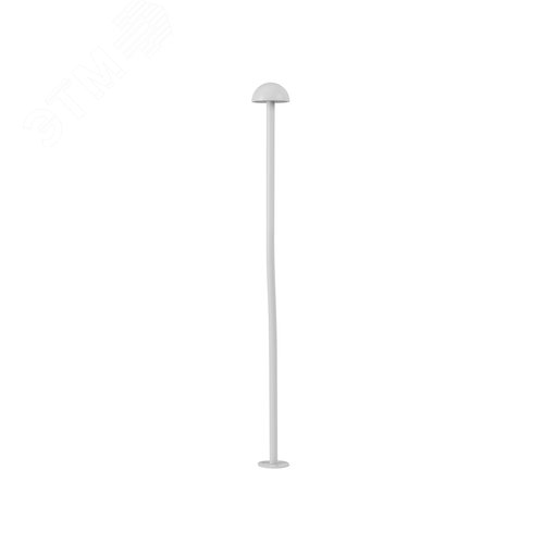 Светильник KT-ENOKI-BOLL-H600-2W Warm3000 (WH, 100 deg, 24V) (ARL, IP65 Металл, 3 года)